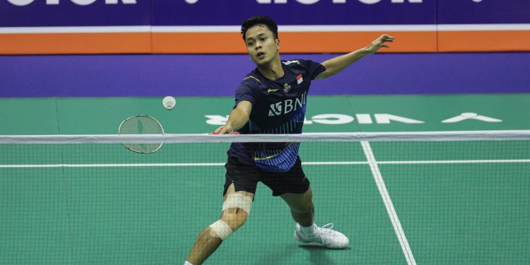 Singkirkan Wakil Kanada, Ginting ke 16 Besar Hong Kong Open 2023
