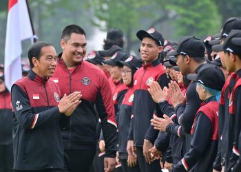 Jokowi Targetkan Kontingen Indonesia Tembus 10 Besar Asian Games