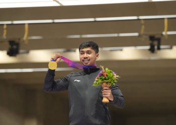 Muhammad Sejahtera Dwi Putra Sumbang Emas Pertama di Asian Games