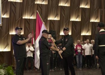 Pengukuhan Kontingen Indonesia Menuju Asian Games 2022 Hangzhou