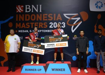 Pebulutangkis PBSI Jadi Juara Umum Indonesia Masters 2023