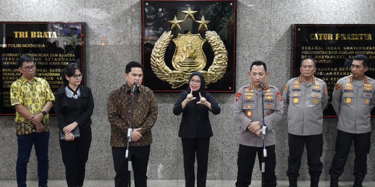 PSSI Lakukan Audiensi Bersama Polri, Bahas Kesiapan Piala Dunia U-17