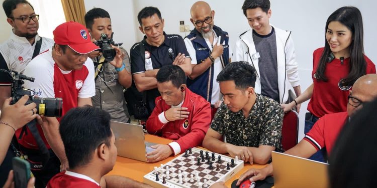 Disakasikan CdM Para Games Indonesia, Gibran Tantang Atlet Tunanetra