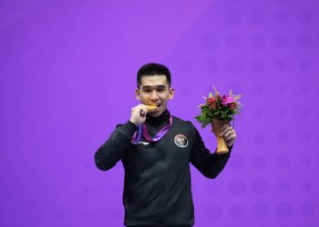 Harris Horatius Raih Medali Emas Ketiga Indonesia dari Cabor Wushu