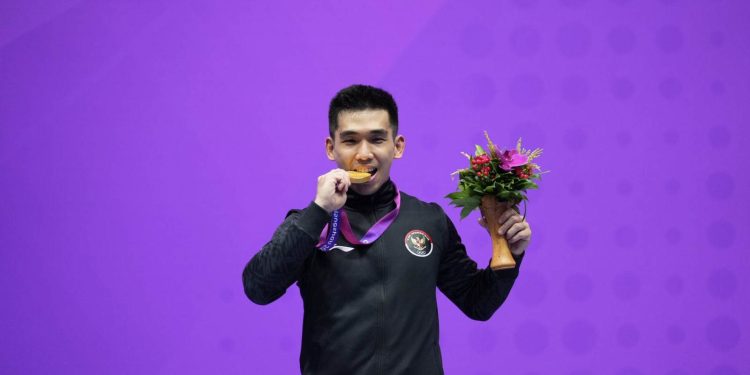 Harris Horatius Raih Medali Emas Ketiga Indonesia dari Cabor Wushu
