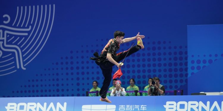 Wushu Kembali Rebut Medali Lewat Seraf Naro Siregar