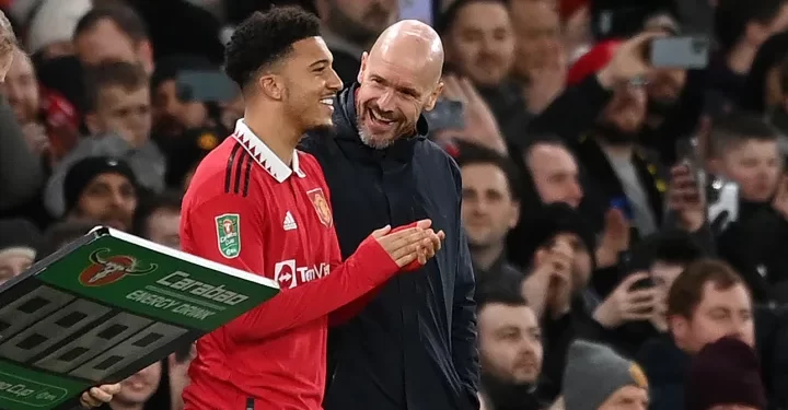 Damai Itu Indah! Perselisihan Jadon Sancho dan Erik ten Hag Mereda