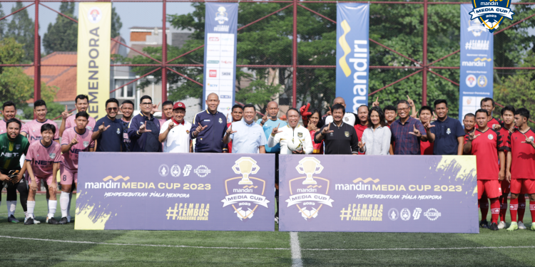 Zainudin Amali Buka Turnamen Mini Soccer Bertajuk Mandiri Media Cup 2023