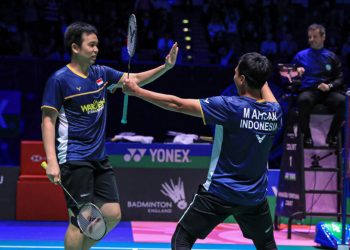 Ahsan/Hendra Melangkah ke Semifinal Arctic Open 2023