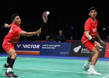 Bagas/Fikri Lewati Ujian Pertama di Denmark Open 2023