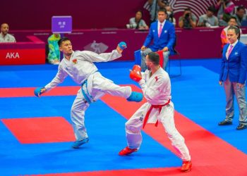 Karateka Ignatius Joshua Kandau Amankan Perunggu dari Nomor Kumite Putra 75 KG