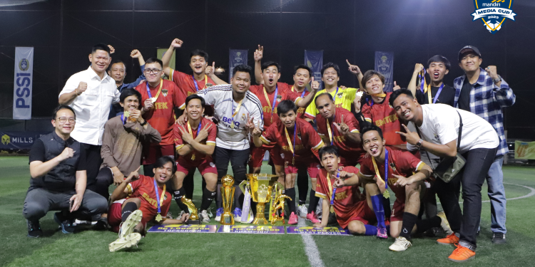 SCTV Raih Gelar Juara, Mandiri Media Cup 2023 Sukses Terlaksana