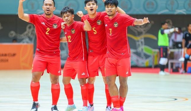 Timnas Futsal Indonesia Sarangkan 12 Gol ke Gawang Makau