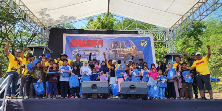 Bukan Sekadar Tim Offroad, Galena Logistics 4×4 Punya Misi Kemanusiaan