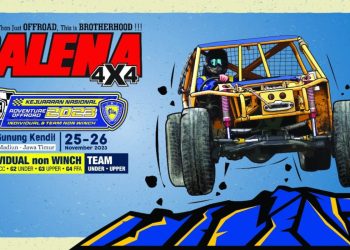 Galena Logistics 4×4 Gelar Kejurnas IMI Adventure Off-Road #2 di Gunung Kendil Madiun