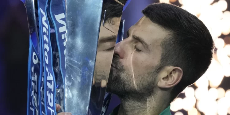 Novak Djokovic Sempurnakan Rekor Juara di ATP Finals 2023