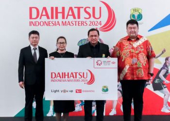 Sesi jumpa pers Daihatsu Indonesia Masters 2024 [PBSI]