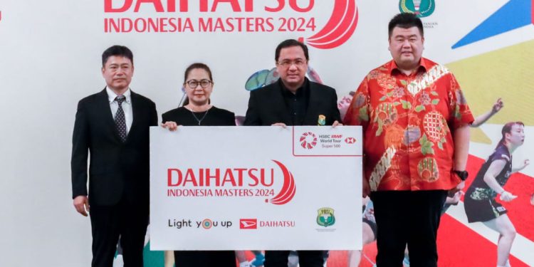 Sesi jumpa pers Daihatsu Indonesia Masters 2024 [PBSI]
