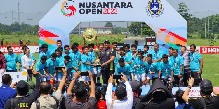Juara Nusantara Open 2023, Persib U-17 Amankan Trofi Prabowo Subianto