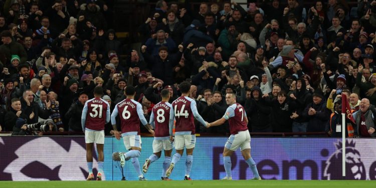Aston Villa dalam perburuan gelar Liga Primer Inggris [X/@AVFCOfficial]