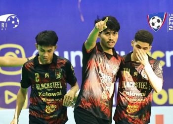 Black Steel FC Tampil Menggila, Hajar Giga FC 7-1