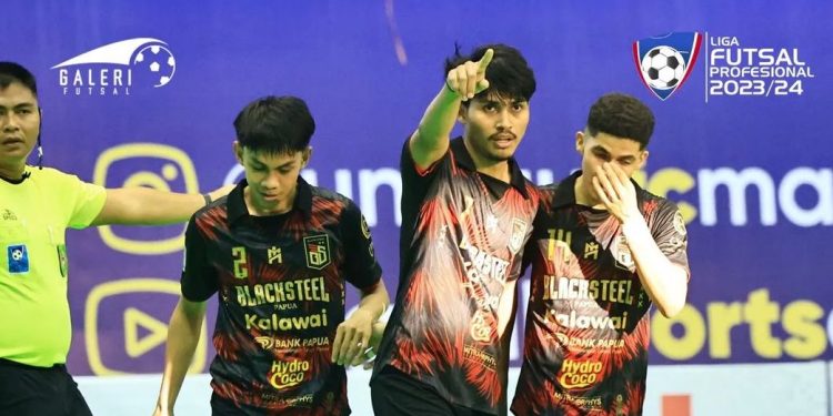 Black Steel FC Tampil Menggila, Hajar Giga FC 7-1