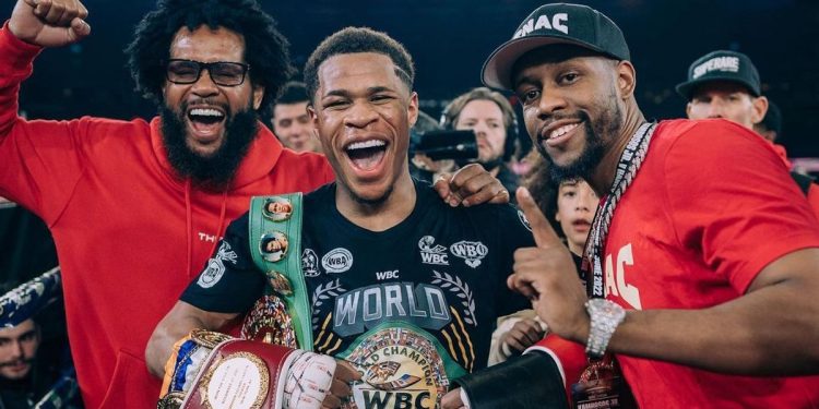 Ucapkan Alhamdulillah, Devin Haney Juara Baru Kelas Ringan Super WBC