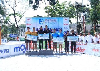 Tim Jawa Timur Kawinkan Gelar Kejurnas Bola Voli Pantai Junior 2023
