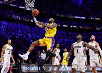 Lakers Hadapi Indiana Pacers di Final In Season Tournament NBA