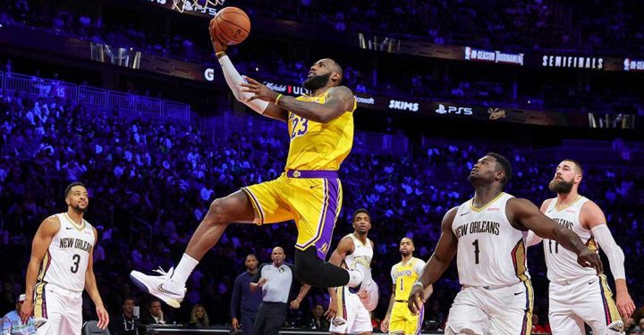 Lakers Hadapi Indiana Pacers di Final In Season Tournament NBA