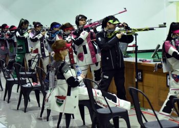 Dominique/Anang Raih Perunggu di Asian Riffle/Pistol Championship 2024