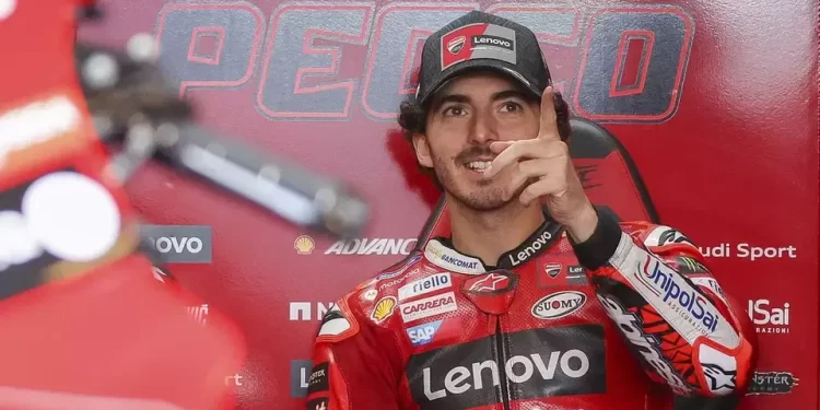 Pebalap Ducati Lenovo, Francesco Bagnaia. (MotoGP)