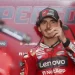 Pebalap Ducati Lenovo, Francesco Bagnaia. (MotoGP)