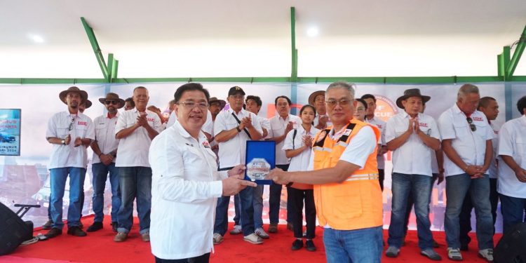 Apel Siaga Bencana Banjir Iringi Pelantikan Ketua IOF Pengda DKI Jakarta