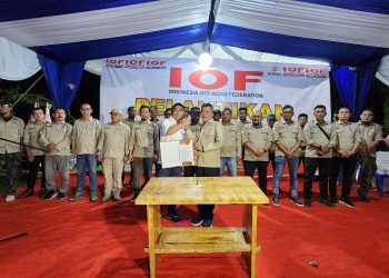 Sekjen IOF Lantik Ketua Pengda Riau Periode 2023/27
