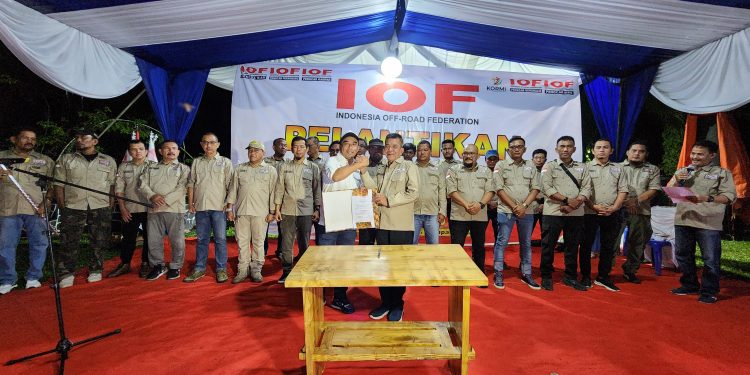 Sekjen IOF Lantik Ketua Pengda Riau Periode 2023/27