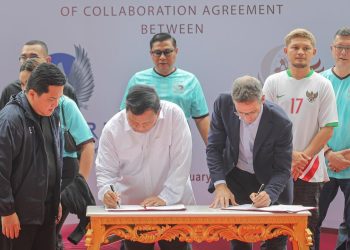 Erick Thohir Puji Prabowo Subianto: Komitmen Majukan Sepakbola Indonesia