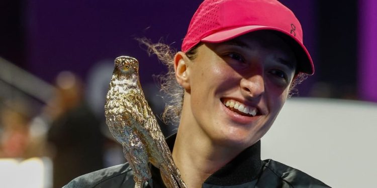Tiga Gelar Qatar Open Beruntun Jadi Bukti Dominasi Iga Swiatek