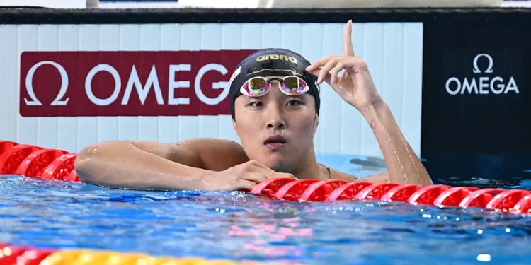 Kim Woo-min Raih Emas di World Aquatics Championships 2024