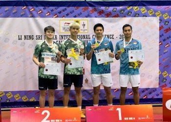Rahmat/Yeremia Raih Gelar Sri Langka International Challange 2024