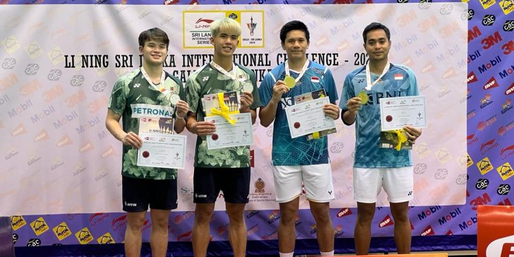 Rahmat/Yeremia Raih Gelar Sri Langka International Challange 2024
