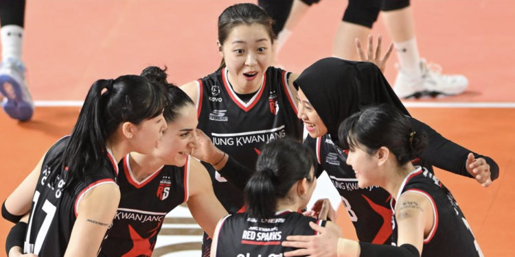 Megawati Antar Daejeon Red Sparks Kalahkan Hyundai Hillstate