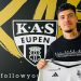 Shayne Pattynama diperkenalkan sebagai pemain baru KAS Eupen (IG/@s.pattynama)