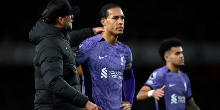 Virgil Van Dijk: Gol Kedua dari Arsenal adalah Kesalahan Saya