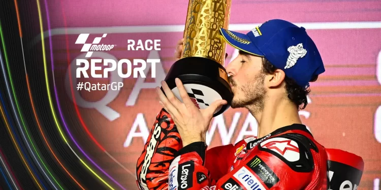 Francesco Bagnaia Rajai MotoGP Qatar, Marc Marquez Beri Ancaman