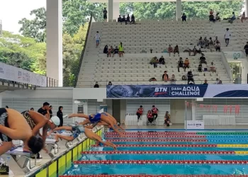 Ratusan Peserta Ramaikan BTN Dash Aquathlon 2024