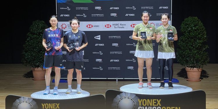 Lanny Tria Mayasari/Ribka Sugiarto Juara Swiss Open 2024