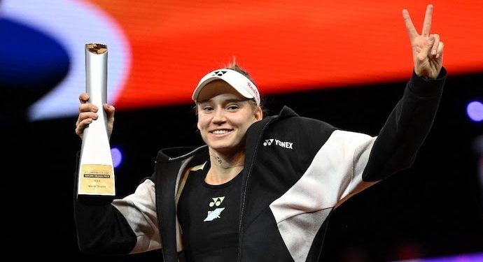Akhiri Perlawanan Marta Kostyuk, Elena Rybakina Juara Stuttgart Open