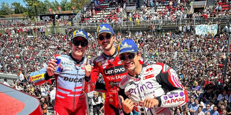 Comeback Gila Marc Marquez Warnai Kemenangan Francesco Bagnaia