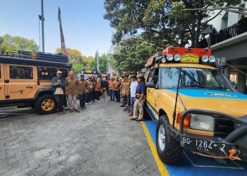 Sandiaga Uno Resmi Melepas Rombongan Sulawesi Tribute to Camel Trophy 2024